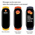 Miniatyrbild 6 av 6: Sport Smart Watch Blodsyre Pulsmätning Helskärm Sport Lång batteritid Smartband för Apple och Android Black