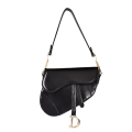 Miniatyrbild 6 av 6: Ny designer sadelväska i PU-läder Kvinna Lyxmode Kvinnlig axel Bred rem Messenger Cross Body Handväska Handväska väska a main black-22x19x5.5CM
