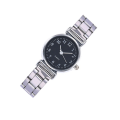 Miniatyrbild 5 av 6: Rostfritt watch Dammode Watch Utsökt liten urtavla Enkel Casual Creative Armbandsklocka Dam Quartz Watch #W black