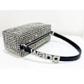 Miniatyrbild 5 av 6: Damväska AW New Rhinestones Handväskor för kvinnor Väskor Diamonds Axelväska Handväska Dam Kvinnlig Crossbody-väska glänsande väska Black 2
