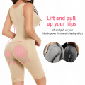 Miniatyrbild 3 av 6: Shapewear för kvinnor Bodysuit kvinnors mage Smal rumpa Formande Faja Body Shaper apricot XL