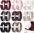 Elastic Armbands - Adjustable Shirt Sleeve Holders - Non-Slip Function for Long Sleeves - Comfortable Stretch Fabric - Unisex Size for Men and Women