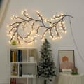 Miniatyrbild 2 av 3: LED Light Tree Indoor Wall Decor String 144 LED Christmas Decorations for Bedroom Home Warm White (USB)