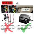 Miniatyrbilde 4 av 5: Dash Cam Obd Hardwire Kit, Dash Camera Usb Type C Hardwire Kit Med Obd Strømkabel Til Dashcam 12- Black