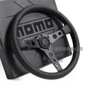 Miniatyrbillede 2 af 5: Til MOMO Prototipo P5 Black Edition 350mm Rat Ægte Læder