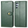 För Samsung Galaxy A56 5G Fodral Läder Plånboksfodral Ställ Green