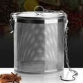Miniatyrbilde 5 av 5: Tekule-infuser i rustfritt stål, krydderfilter, tekulefilter Medium