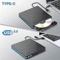 Miniatyrbilde 2 av 5: Ekstern CD DVD-spiller USB 3.0 og Type-C
