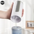 Miniatyrbillede 4 af 5: QU.Universal Vandflaskepumpe Touch Foldbar Automatisk Drikkevandspumpe Maskine Bærbar Elektrisk Dispenserpumpe