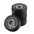 Miniatyrbilde 1 av 5: \"QD\" 1/10 RC Racing Bil Dekk På Vei Dekk Hjul For Tt01 Tt02 Xv01 Ta06 Ptg-2 Hpi Wr8 /10 RC Bil Oppgradering