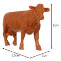 Miniatyrbillede 2 af 5: Bondegårdsdyr Figurer Legetøj - 12 dele_QQ