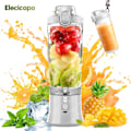 Miniatyrbillede 5 af 5: QU.Bærbar blender mixer 600ML Elektrisk Juicer Frugt Mini Blender 6 Blade Til Shakes og Smoothies Juicer Sport Udendørs Rejse