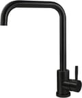 Kitchen Faucet - Steel Kitchen Faucet High Arc - Black