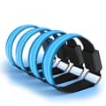 LED-armband, 4-pack reflekterande LED lysande armband Ljusband Barn nattsäkerhetsljus