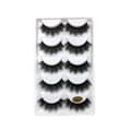 3D Mink Hair False Eyelashes (5-pair) from Kabuki-Minerals G802