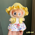 Pikkukuva 1 / 7: 17 cm Generation Blind Box Labubu -nuken vaatteet, sarjakuvatyylinen Labubu-riipus, vaihto-urheilu- ja vapaa-ajanpuku, vain vaatteet Lbb-66