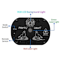 Miniatyrbilde 5 av 5: DJ Disco Scenelys, LED Lydaktivert Lys RGB Flash Strobe Projektor med Fjernkontroll