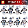 st Star Wars Minifigurer Actionfigurer Byggklossar Leksaker