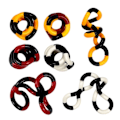 Miniatyrbilde 3 av 5: 4 sett med fidget leker, Tangle- fidget leker, finger sensoriske leker, hjerne˜QD