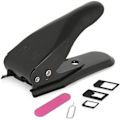 Miniatyrbild 1 av 5: QU)6 ST 4 i 1 Dubbel SIM-kortsklippare med adapterkit (Nano, Micro,