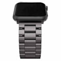 Miniatyrbillede 5 af 5: Apple Watch 38/40/41 1/2/3/4/5/6/7/SE Rustfrit Metal Sort_qq