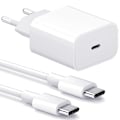Miniatyrbilde 1 av 2: Lader til iPhone 15 / 16 - Hurtiglader 25W USB-C