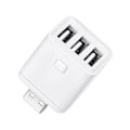 Miniatyrbillede 1 af 5: Tuya WiFi USB-adapterkontakt 3-vejs 5V Mini USB-strømadapter Smart Life-kontrol via Alexa Yandex