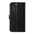 Miniatyrbillede 4 af 5: iPhone 12 Pro Max Pung Etui Sort Læder Skind Cover_qq