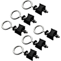 Miniatyrbilde 3 av 4: #QD# Runde skruer for å feste trampolinetilbehør - Enkel bruk - Holdbar - Praktisk - Egnet for store og små trampoliner (12 stk)