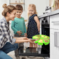 Miniatyrbillede 5 af 5: Silikonbageform Trekantet Pizzaskivekage Silikonform 8 Hulrum Silikonkageform Non Stick Kageportion Form Grøn Form