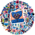 Miniatyrbilde 1 av 4: 100 stk Poppy Playtime klistremerker stickers_qq