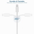 Miniatyrbilde 5 av 5: [QD]CDQ iPhone Lader USB-C - Kabel / Ledning - 20W - Hurtiglader 4-pakning