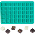 Miniatyrbillede 1 af 5: Silikone Slikforme, Chokoladeforme, 40-Huller, Firkantede Bageforme til Hjemmelavet Karamel, Hårdt Slik, Trøffelchokolade, Keto-Fedtbomber, Gelé, Gelé