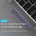 Pikkukuva 3 / 5: PD Nopea USB-C USB-HUB Laaja Käyttö USB3.0 5Gbps Kannettava Ty Type-C