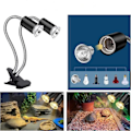 Miniatyrbillede 4 af 4: Dobbelt varmelampe til terrarium / UVA-lampe til krybdyr 0_qq