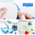 Miniatyrbild 3 av 5: Secure Locked Automatic Pill Dispenser, Personal Portable Electronic Medicine Organizer, Smart Timer Pill Reminder for Accurate Dosing