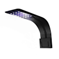 Miniatyrbillede 1 af 5: \"QD\" Akvarielampe LED Hvid Og Blå Nano Clip-on Belysning Til Fiskeplanter 23-50cm - Sort