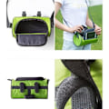 Miniatyrbillede 4 af 4: /QD/Cykel taske/taske Styr MTB Vandtæt Bagagebærer Telefon Smartphone Touchscreen Multifunktionel Bagagebærer til cykling Grøn