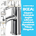 Miniatyrbild 4 av 5: Adapter för kranar M18.5 - M22 för Ikea, Grohe, Neoperl_qudddd