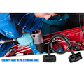 Miniatyrbillede 5 af 5: \"QD\" Bil Auto 16-polet Han til Hun OBD2 Forlængerkabel Diagnostisk Adapter 60cm/24 tommer Længde