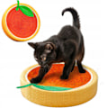 Miniatyrbild 1 av 5: \"QD\" Kattklösbräda Rund Lya Orange 39cm