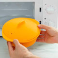 Miniatyrbild 4 av 5: /QD/ Ångkokare för Mikrovågsugn - Orange