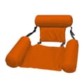 Flytande Poolstol Soffa Pool Lounge Ryggstöd för Inomhuspool_FO Orange