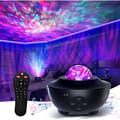 Miniatyrbild 1 av 5: Star Projector with Bluetooth Speaker - Your Own Multicolor Galaxy Lamp
