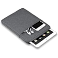 Pikkukuva 2 / 4: \"QD\" Universaali suojakotelo 9,7-10,5 tuuman kuulokkeille iPad Air 3/air 2/ air/Pro, Galaxy Tab S3, jne. iPad Sleeve Case Cove Tummanharmaa