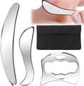 Gua Sha Tool Set, Muscle Fascia Scraper, Body Guasha Tool, Trigger Point Massage, Soft Tissue Massage Tool Stainless Steel Perfect for Back S-Shape S-Shape 1 pc