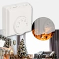 Miniatyrbillede 3 af 5: \"QD\" Rumtermostat, Universel Standard Rumtermostat, Mekanisk Rumtermostat, Energibesparende Mekanisk Temperaturkontrol