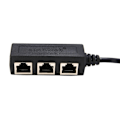 Miniatyrbillede 5 af 5: [QD] Ethernet-kabel Splitter Netværksadapter Ethernet Splitter 1 til