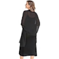 Miniatyrbillede 5 af 5: QD-Sort Sjal og Slør Aften Chiffon Elegant Blød Silke Slør Bryllup Foulard Mariage