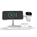 Miniatyrbilde 3 av 5: 3-i-1 MagSafe Trådløs Lader iPhone / Apple Watch / AirPods - Hvit*QN